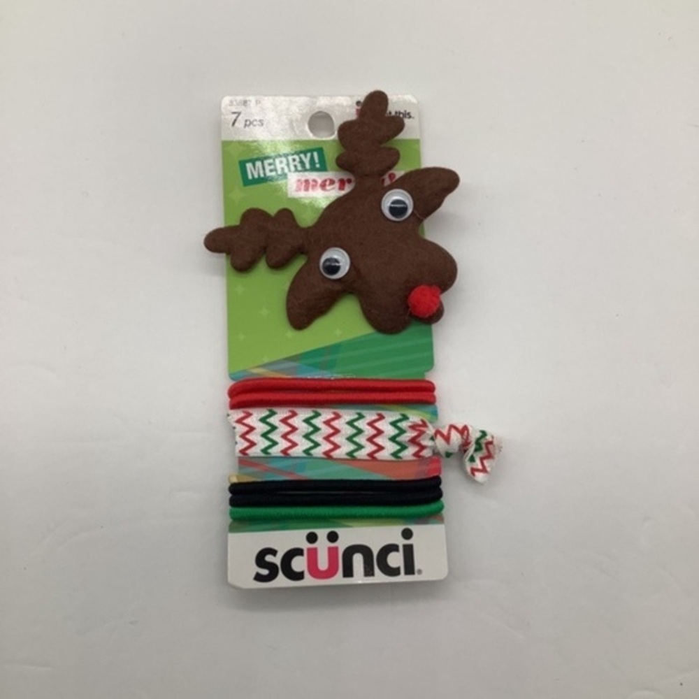 Scunci Reindeer Assortment Ties‎ 7pcs 53587-P